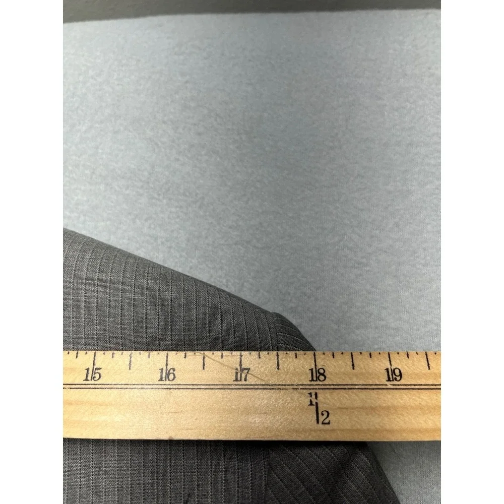 Gritti Ermenegildo Zegna 100% Wool Gray Pinstripe Blazer‎ Sport Coat Mens 36/38R